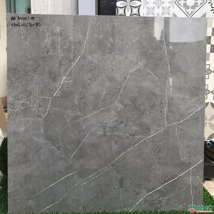 Gạch lát nền phòng khách 80x80 HT34021